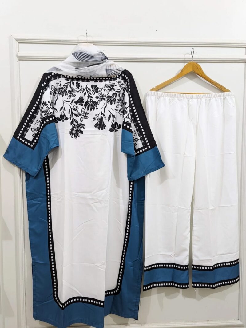 Three-Piece Kaftan Style Suit