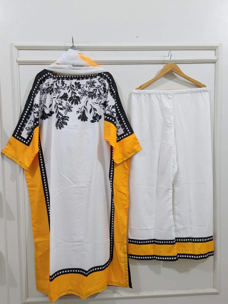 Three-Piece Kaftan Style Suit