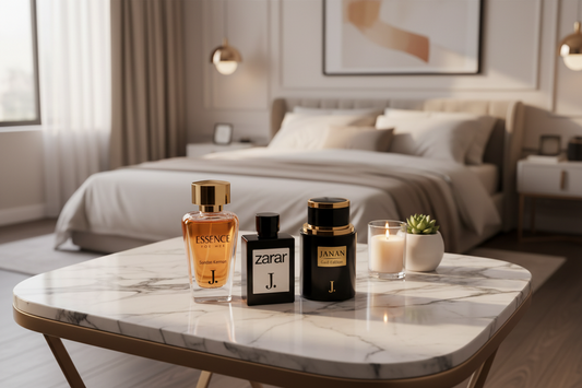 The Signature Collection by J. – Essence, Zarar, and Janan Gold Edition