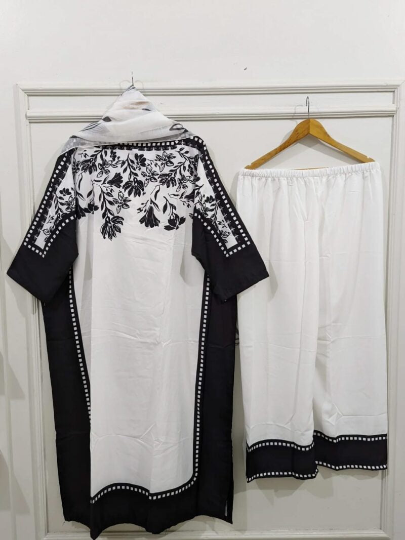 Three-Piece Kaftan Style Suit