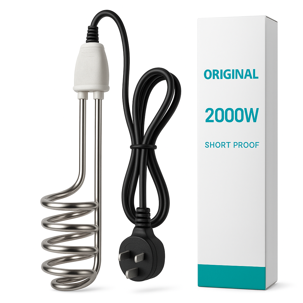 2000W Streel Water Heating Rod No Current