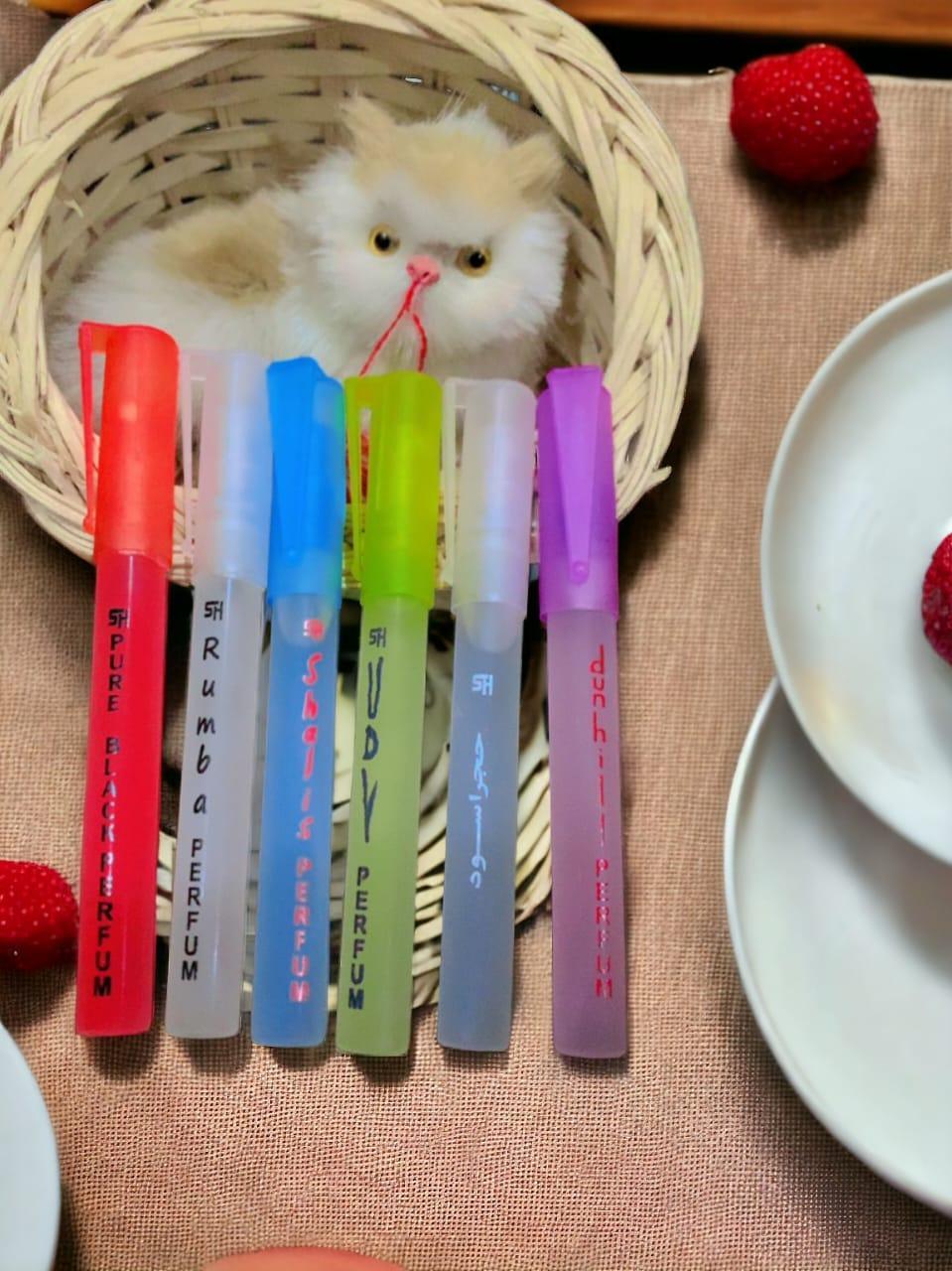 6 pcs, Long Lasting Perfume Set (Pack Of 6